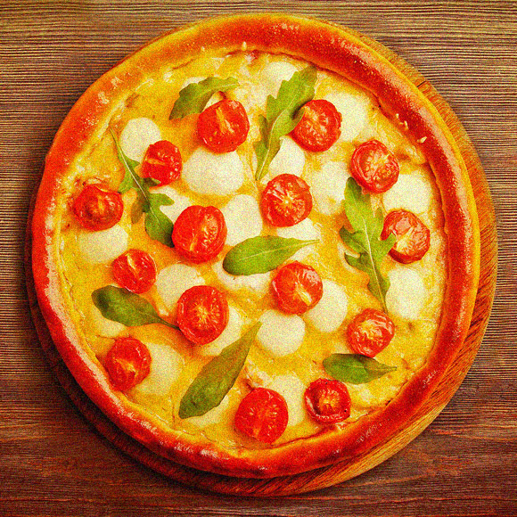 Cheesy Garlic Pizza